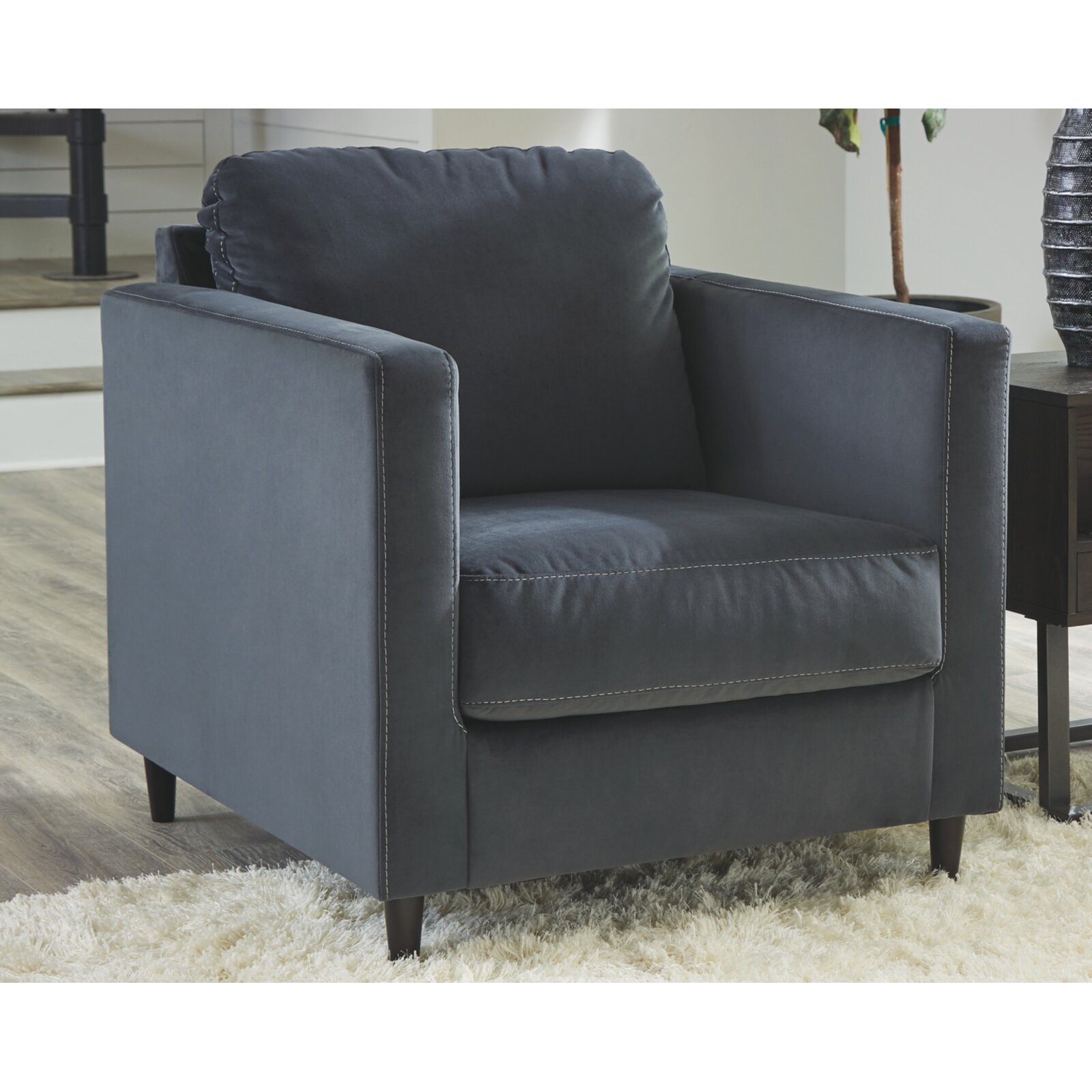 Winston Porter Barquentine Upholstered Armchair